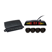 Axis 4 Rubber Reverse Parking Warning Sensor System with LED