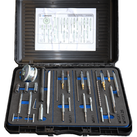 Glow plug complete set for removing broken glow plugs - govoni