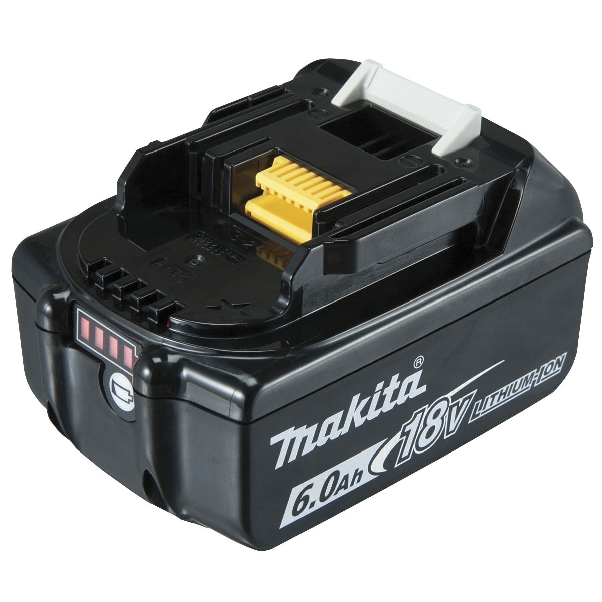 Makita 2x 18V 6.0Ah Lithium Battery with Charge Indicator BL1860B-L 198490-0
