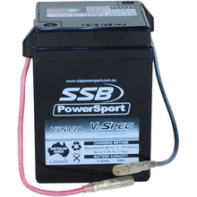 SSB PowerSport V-SPEC 6V 4AH High Performance AGM Motorcycle Battery