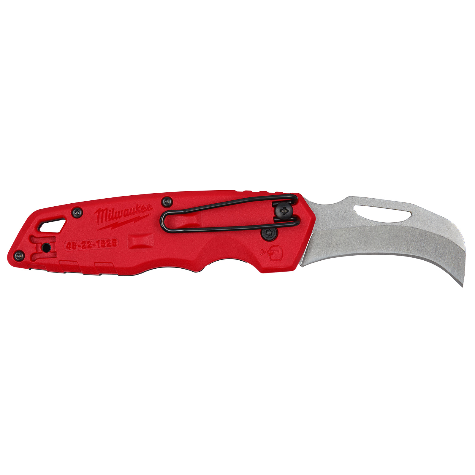 Milwaukee FASTBACK Hawkbill Folding Flip Knife 48221525