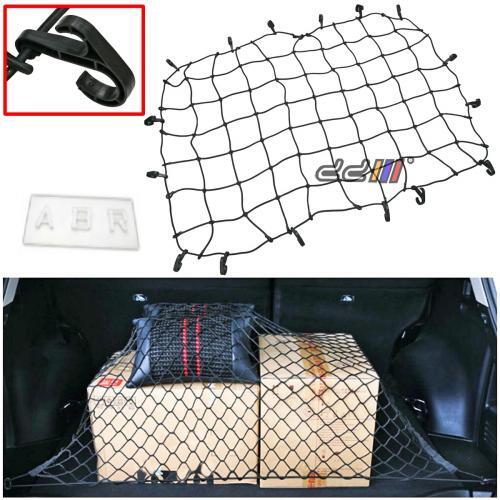 Durable cargo net 160x110cm square mesh 7mm thickness for pickup truck trailer