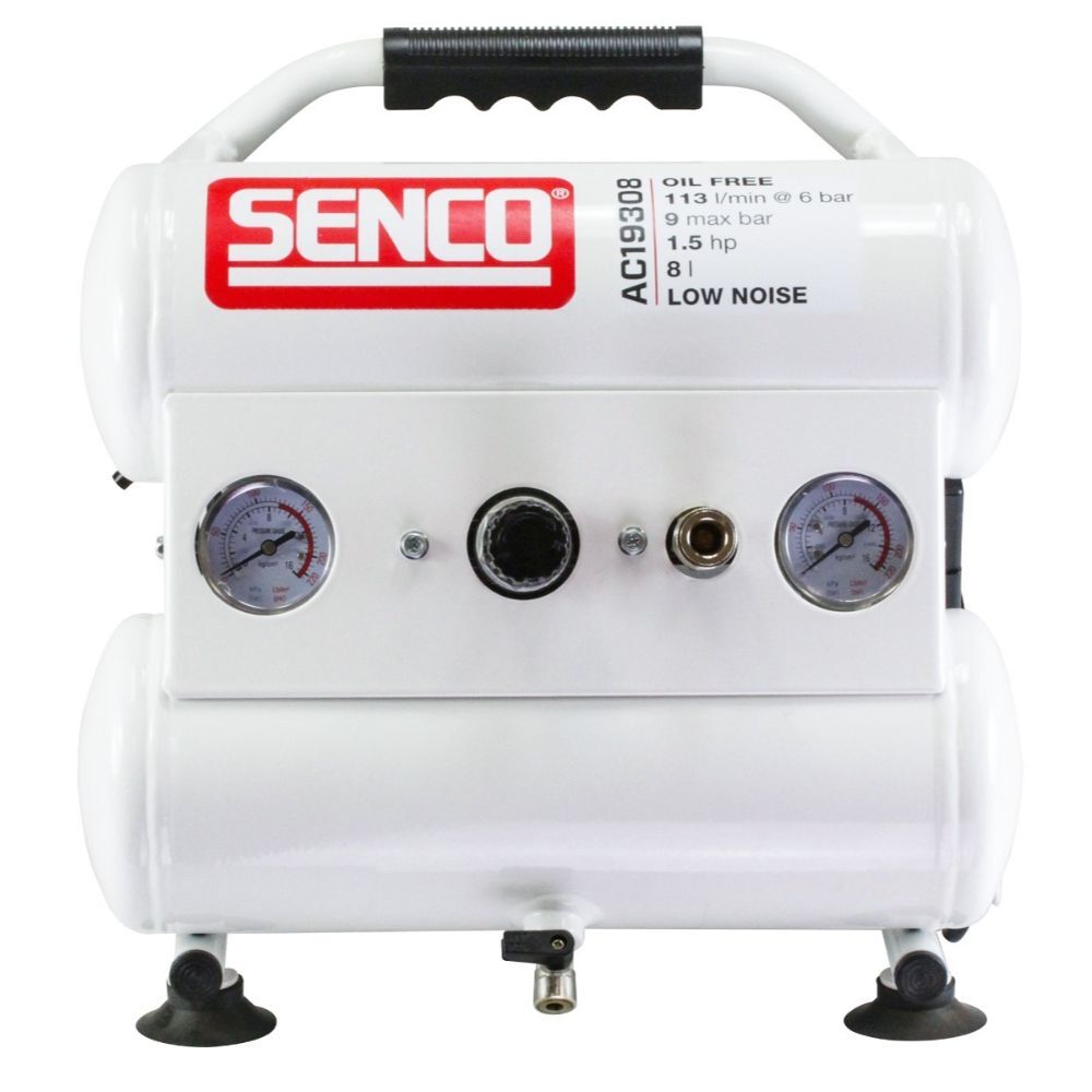 Senco 8L 1.5hp Low Noise Compressor AC19308