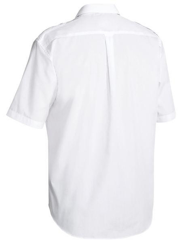 Epaulette Shirt White Size XS