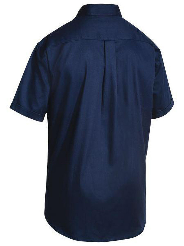 Original Cotton Drill Shirt Navy Size S