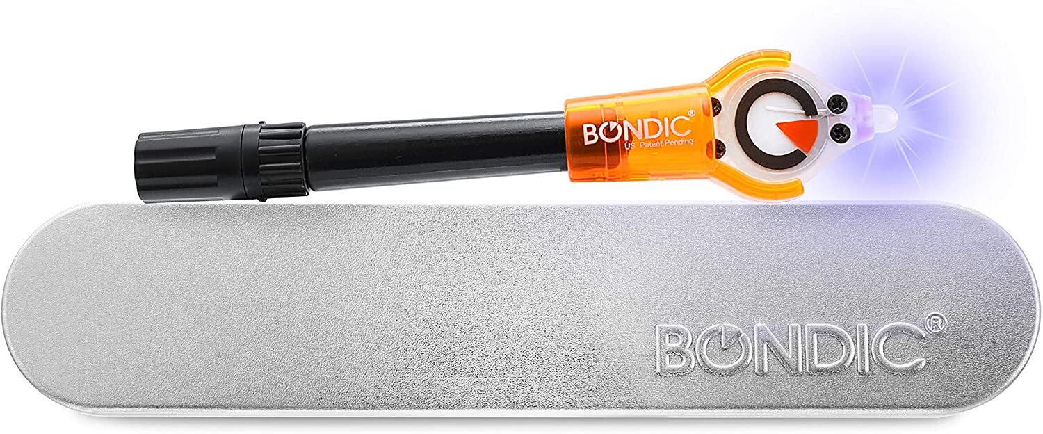 Bondic LED UV Liquid Plastic Welder Refill Cartridges, Cures Quickly, Adhesive  Repair for Home, Garage, Outdoors, etc. - 2 Refill Tubes: : Tools  & Home Improvement