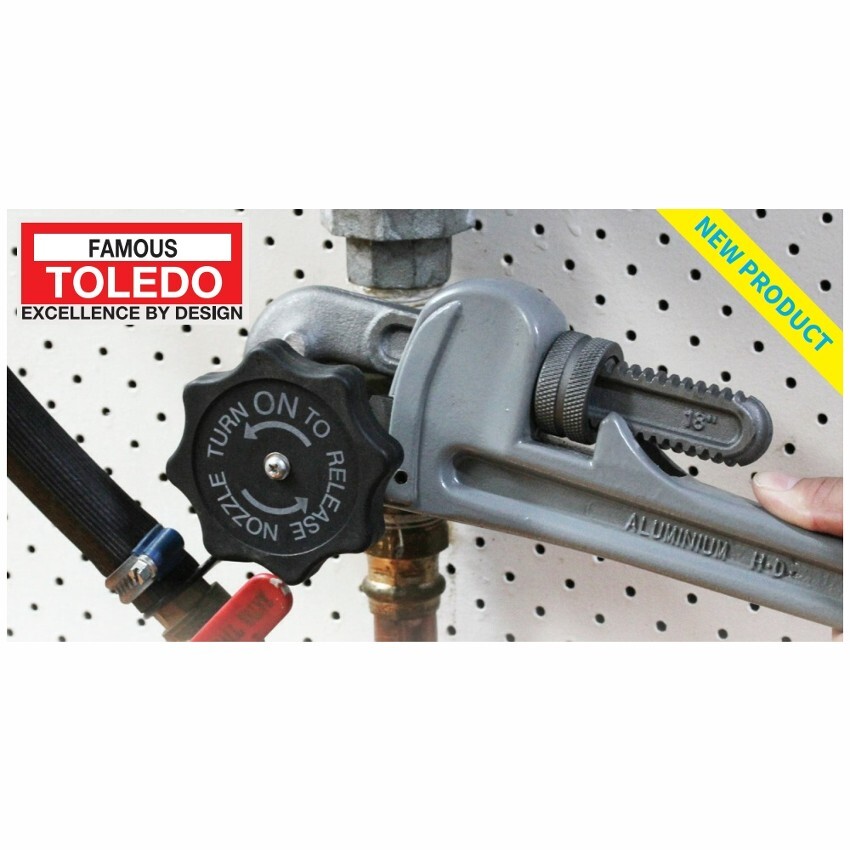 Toledo Aluminium Pipe Wrench 350mm