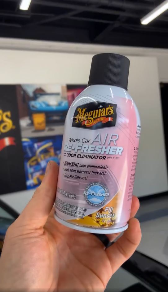 Air Re-Fresher Odor Eliminator Meguiars Fiji Sunset Scent - G201502EU - Pro  Detailing