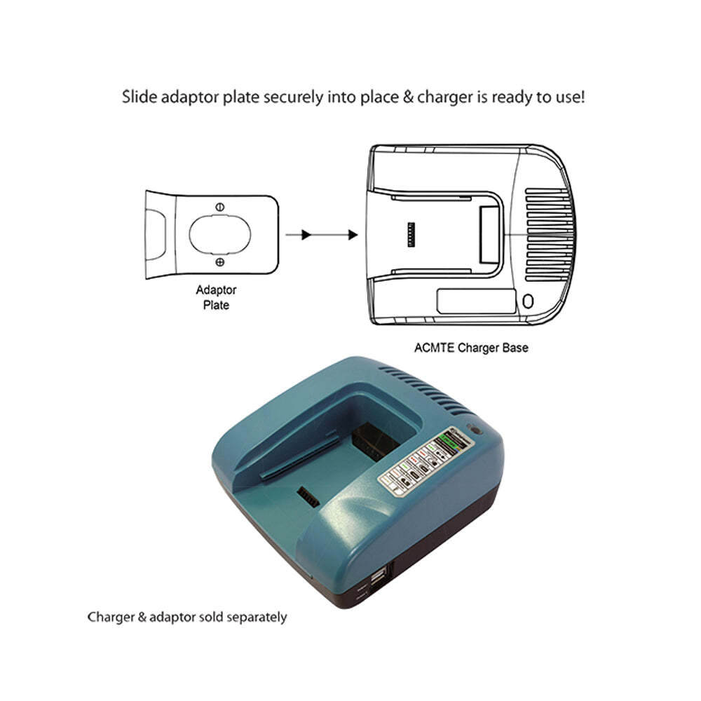 ATP981 - Enecharger Black & Decker 7.2V - 18V NiCd / NiMH adaptor