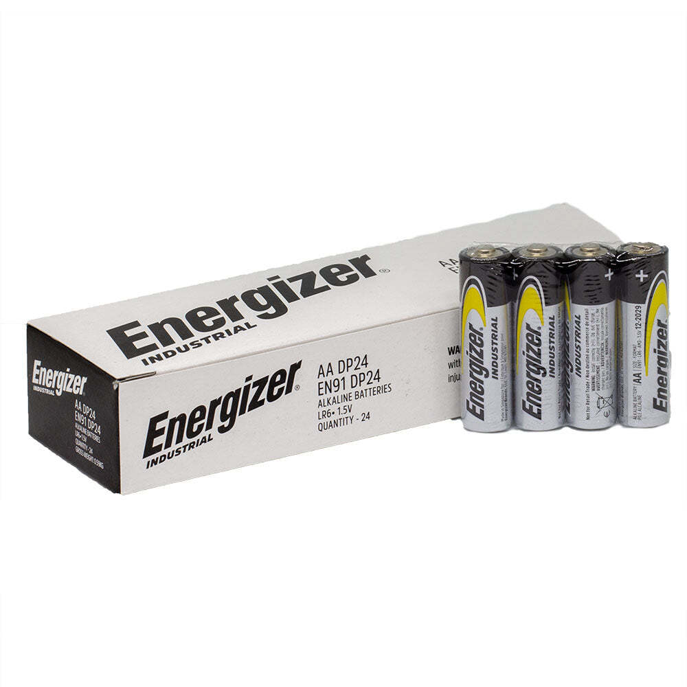 Energizer Industrial AA LR6 Alkaline Batteries (Box of 10)