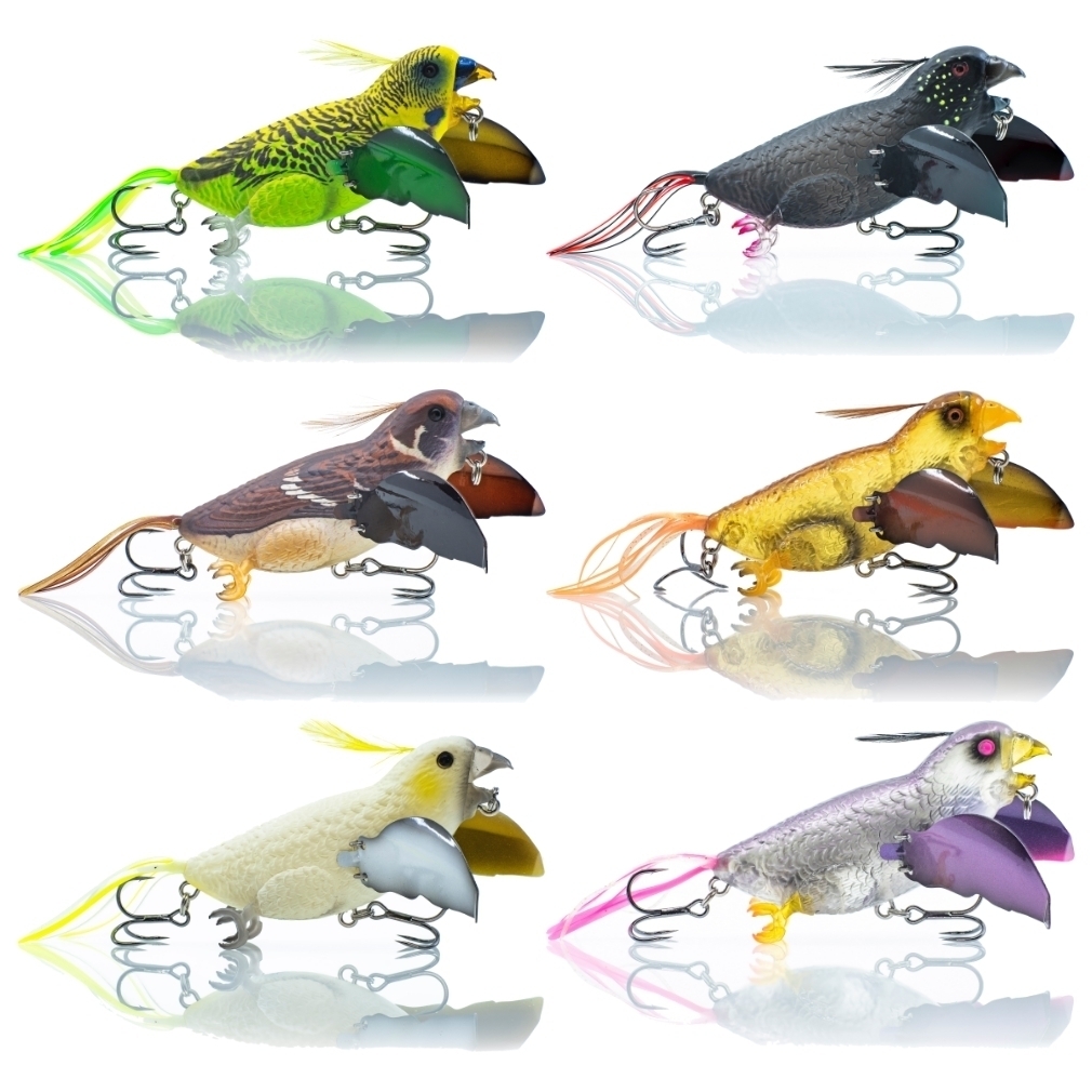 Chasebait Lures The Smuggler 65mm Water Walker Swimming Bird Fishing Lure -  Sparrow