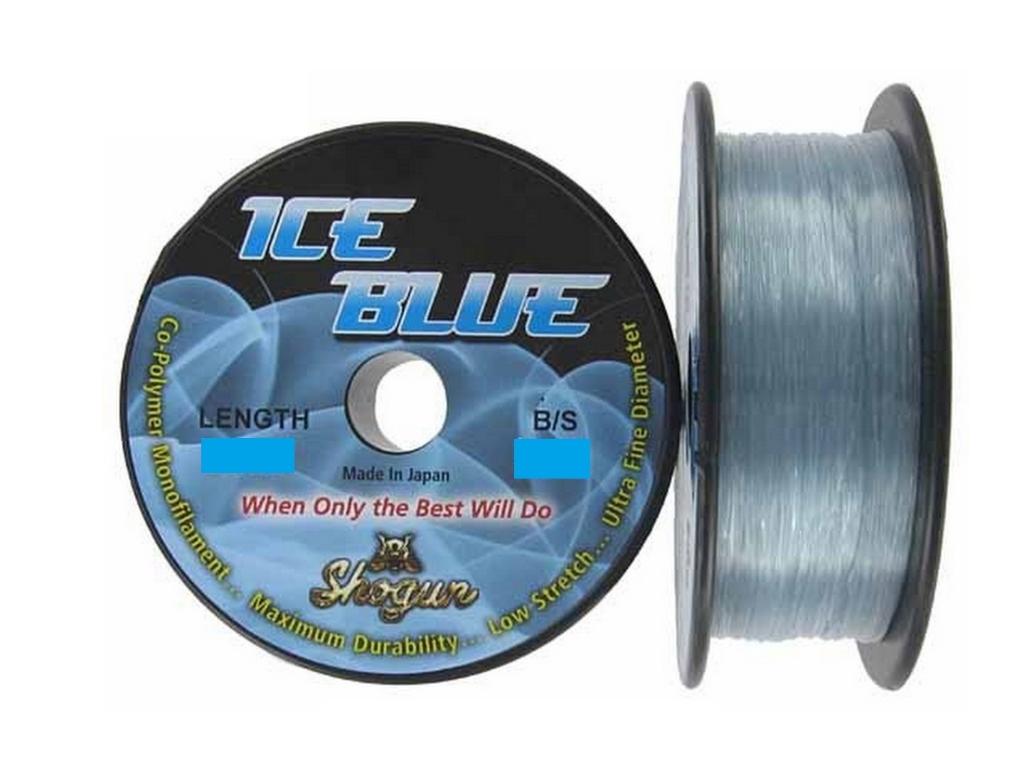500m Spool of 150lb Shogun Ice Blue Monofilament Fishing Line