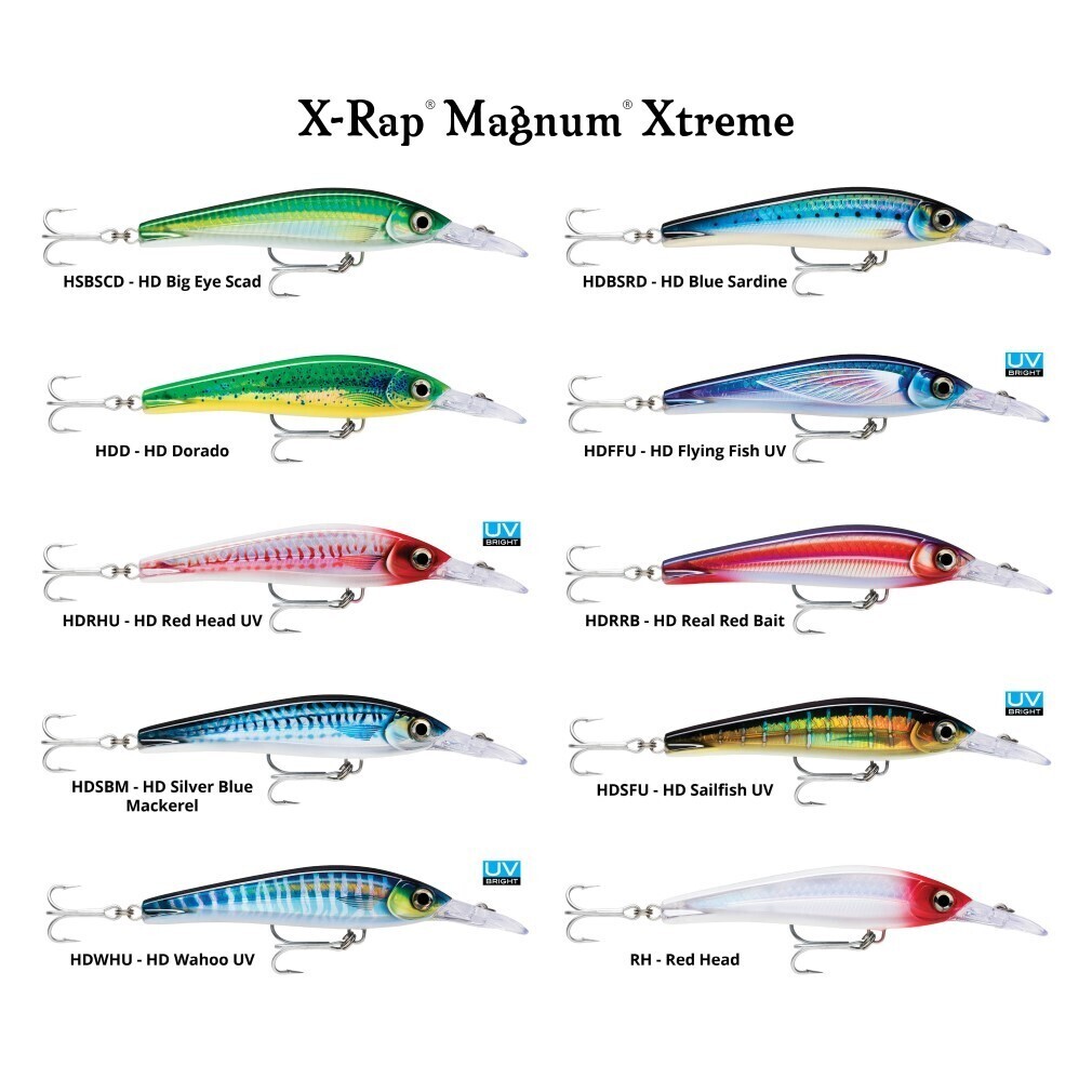 16cm Rapala X-Rap Magnum Xtreme Shallow Diving Trolling Fishing Lure - HD  Flying Fish