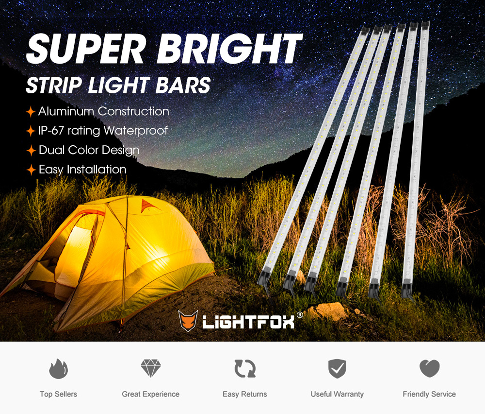 19 LED Camping Light Bar O/W No Packaging