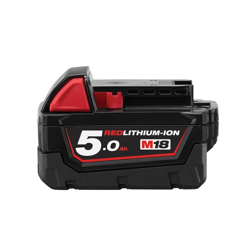 Milwaukee 18V Extended Capacity Red Lithium 5.0Ah Battery Pack M18B5