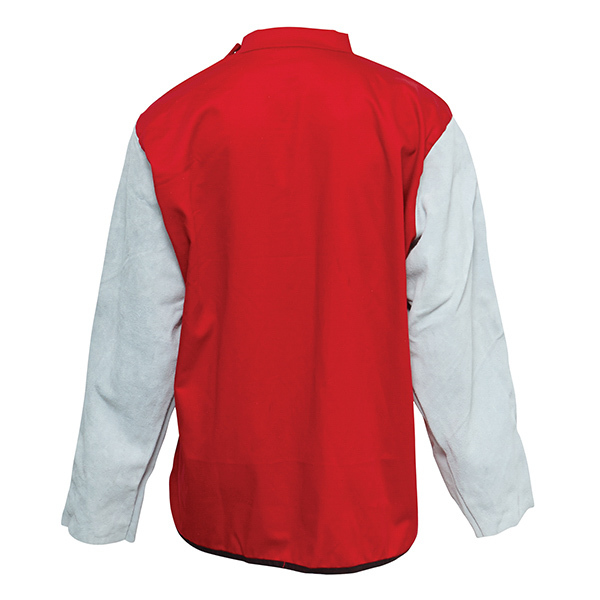 Arcguard Welding Jacket with leather sleeves XLarge