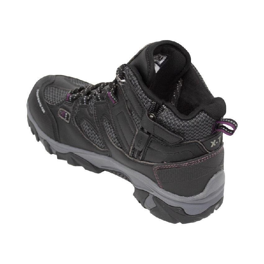 Magnum X-T Boron Mid CT SZ WP Women's Work Safety Boots Size AU/US 5 (UK 3) Colour Black/Purple