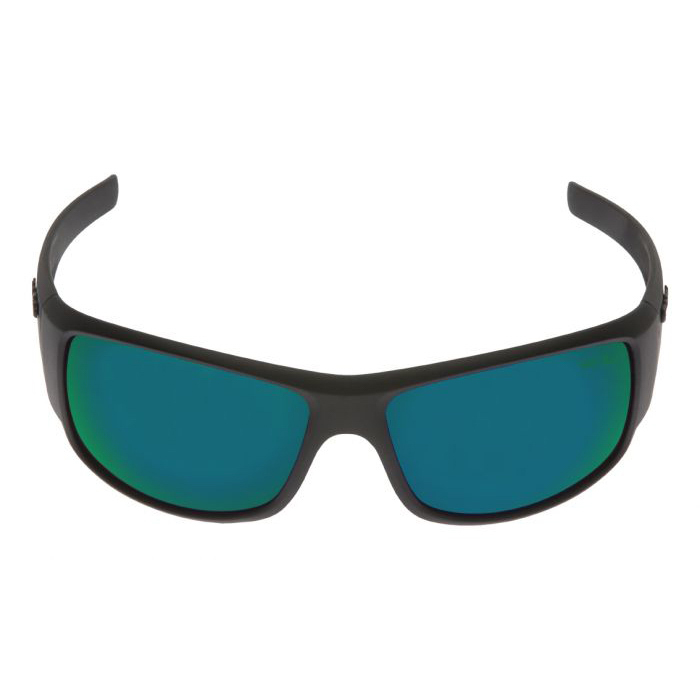 Ugly Fish Krypton PC3266 Matt Black Frame Green Revo Lens Fashion Sunglasses