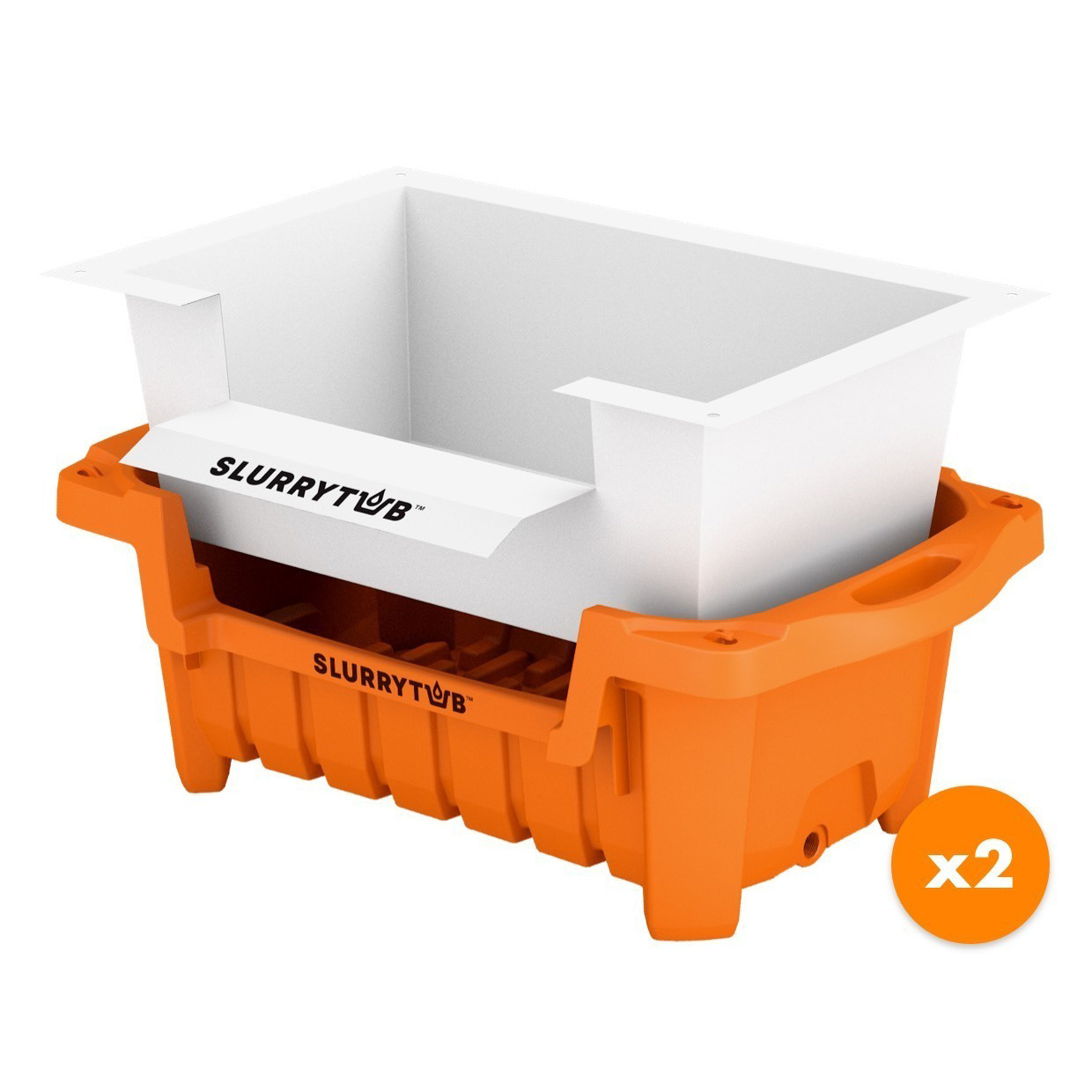 SLURRYTUB Trade Twin Kit 2x Tub & 24x Filter Pack