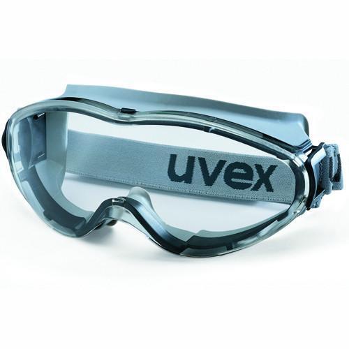 Uvex Ultrasonic Safety Goggles Pair HC/AF Clear Hi Vis Orange/Grey