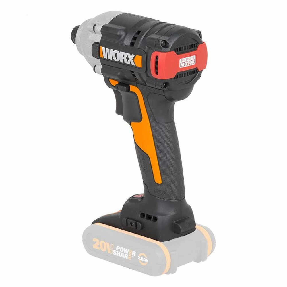 WORX 20V Brushless Impact Drill, 260Nm, Variable Speed (Tool Only)