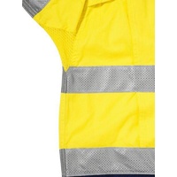 X Airflow Taped Hi Vis Ripstop Shirt Lime/Charcoal Size S