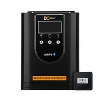 DC MONT 100A MPPT Solar Charge Controller 12/24/36/48V Battery Regulator Bluetooth LiFePO4 Battery Compatible