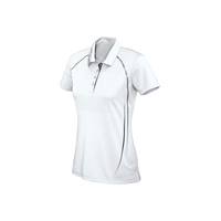 Ladies Cyber Polo Navy/Silver 24