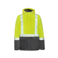 Rainbird Workwear Harvey Parka Fluoro Small Fluoro Orange/Charcoal