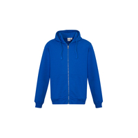 Mens Crew Zip Hoodie Navy XSmall