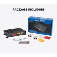 ATEM POWER DC to DC Dual Battery System Smart Hub Universal Fitment Dual Voltage Meters