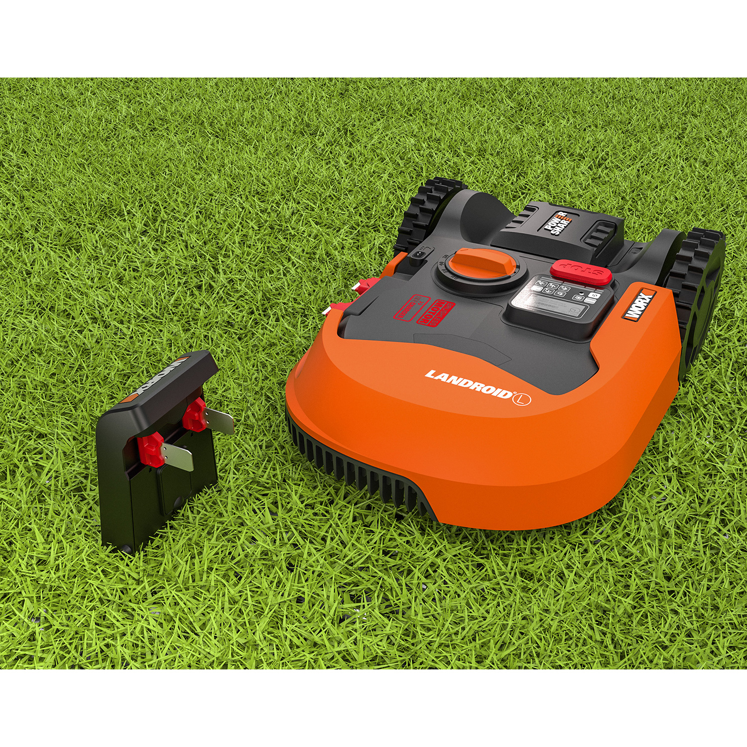 WORX 20V Landroid Robotic Lawn Mower 1500m2, App, Cut to Edge Technology