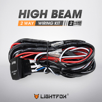 LIGHTFOX 2 Way 12V DC Wiring Loom Harness Kit