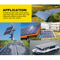 ATEM POWER 30A Solar Charger Controller 12V 24V Battery Panel Regulator 4 USB 5V Output