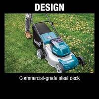 Makita 18Vx2 460mm 18" Brushless Lawn Mower 5.0ah Set DLM464PT2