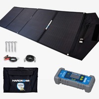 Hardkorr 200w Heavy Duty Portable Solar Mat with 15A Smart Regulator