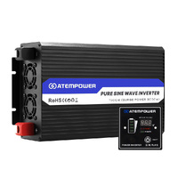 Atem Power Pure Sine Wave Power Inverter 1500W/3000W 12V to 240V Camping Car Boat