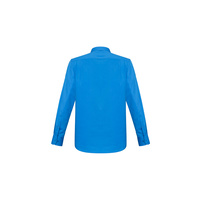 Mens Monaco Long Sleeve Shirt Platinum XSmall
