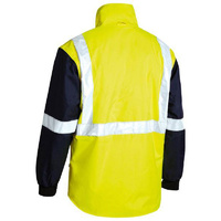 Taped 5 In 1 Rain Jacket Orange/Navy Size XS