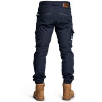 Form Work Wear Cuffed Work Pants Size 30 Colour Black