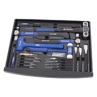 Kincrome Contour Tool Workshop 551 Piece 17 Drawer Wide 1/4, 3/8 & 1/2" Drive Black P1810MB