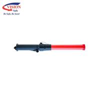Mini Traffic Baton Red w/ Magnet and Torch
