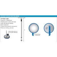 Inspection Mirrors Size:150mm Short