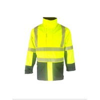 KM Workwear Waterproof Interchangeable Jacket with Tape 3XS Orange/Navy