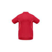 Kids Razor Polo Red/White 4