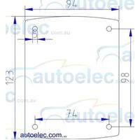 Narva 6 Way Fuse Block Box Holder Ats Blade Caravan Dual Battery 12V New 54446