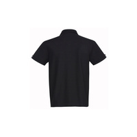 Mens Edge Polo Black/Check 5XL