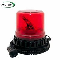 Titan Class 1 Amber LED Clear Lens Rotating Beacon 12-24V Hardwire