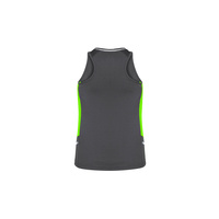 Ladies Renegade Singlet Red/White/Silver 6