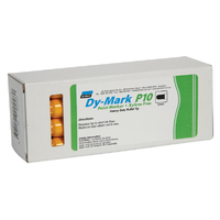 Dy-Mark 2mm Yellow Paint Marker P10 Medium Bullet Tip (12 Pack) 12071005